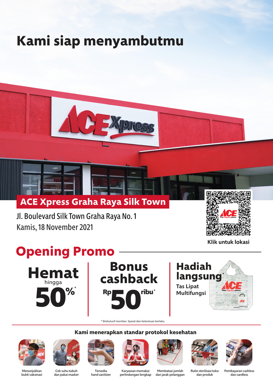 eFlyer Opening ACE Xpress Graha Raya by ACE Indonesia Flipsnack