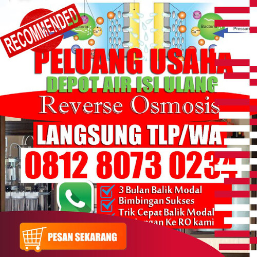 WA 0812 8073 0234 JASA PEMASANGAN AIR ISI ULANG CARINGIN