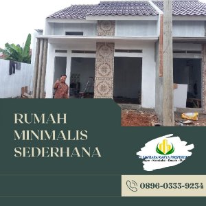 RUMAH MINIMALIS SEDERHANA, Call 0896-0333-9234, PT. MKP