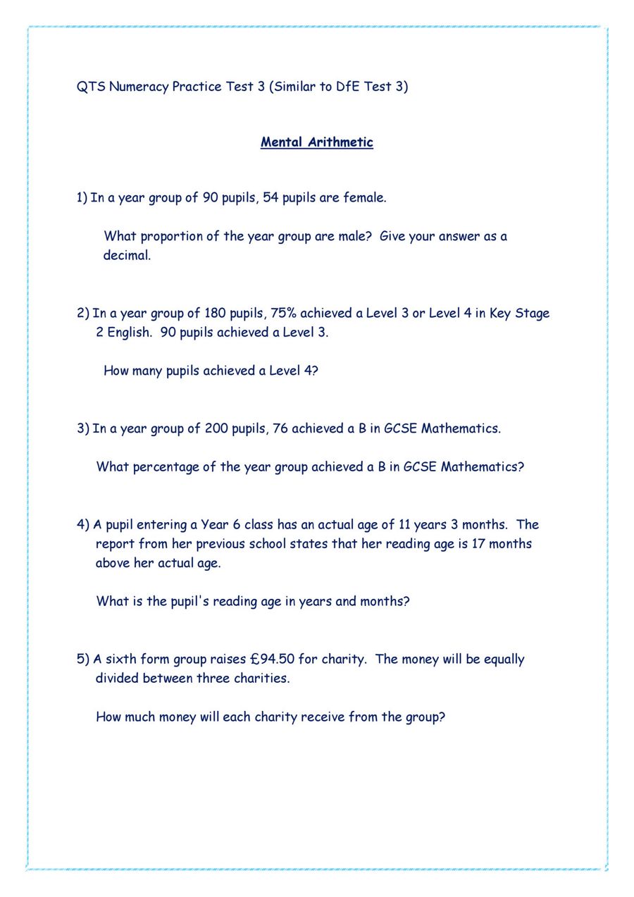 Sat practice test 3 key picture