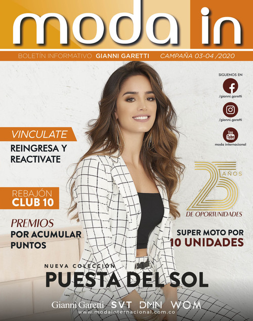 Catalogo de moda online internacional