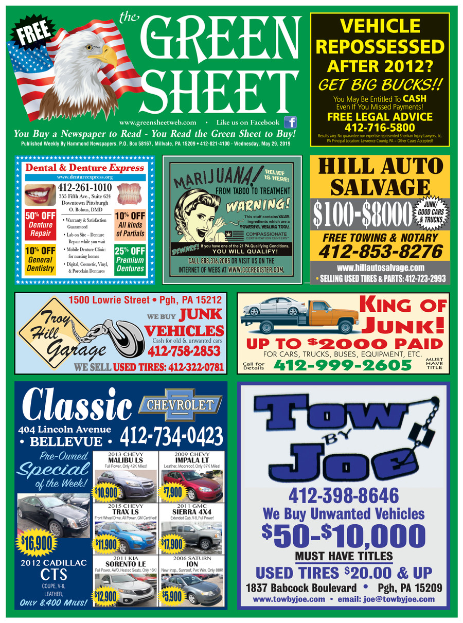 greensheet-5-29-19 by Dan Hammond - Flipsnack