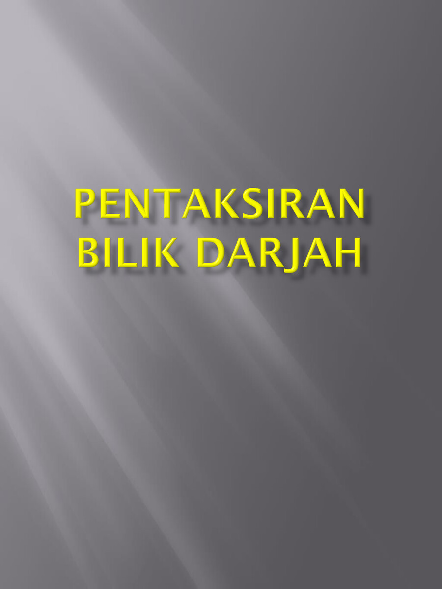 PENTAKSIRAN BILIK DARJAH... - Flipsnack