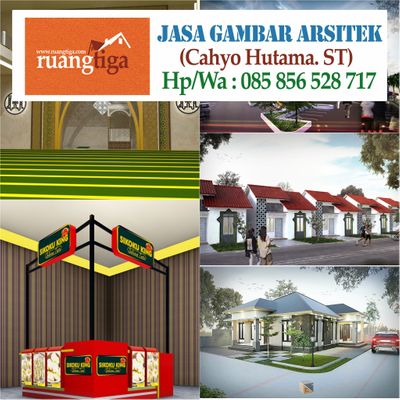 085856528717 Jasa desain rumah villa Mewah