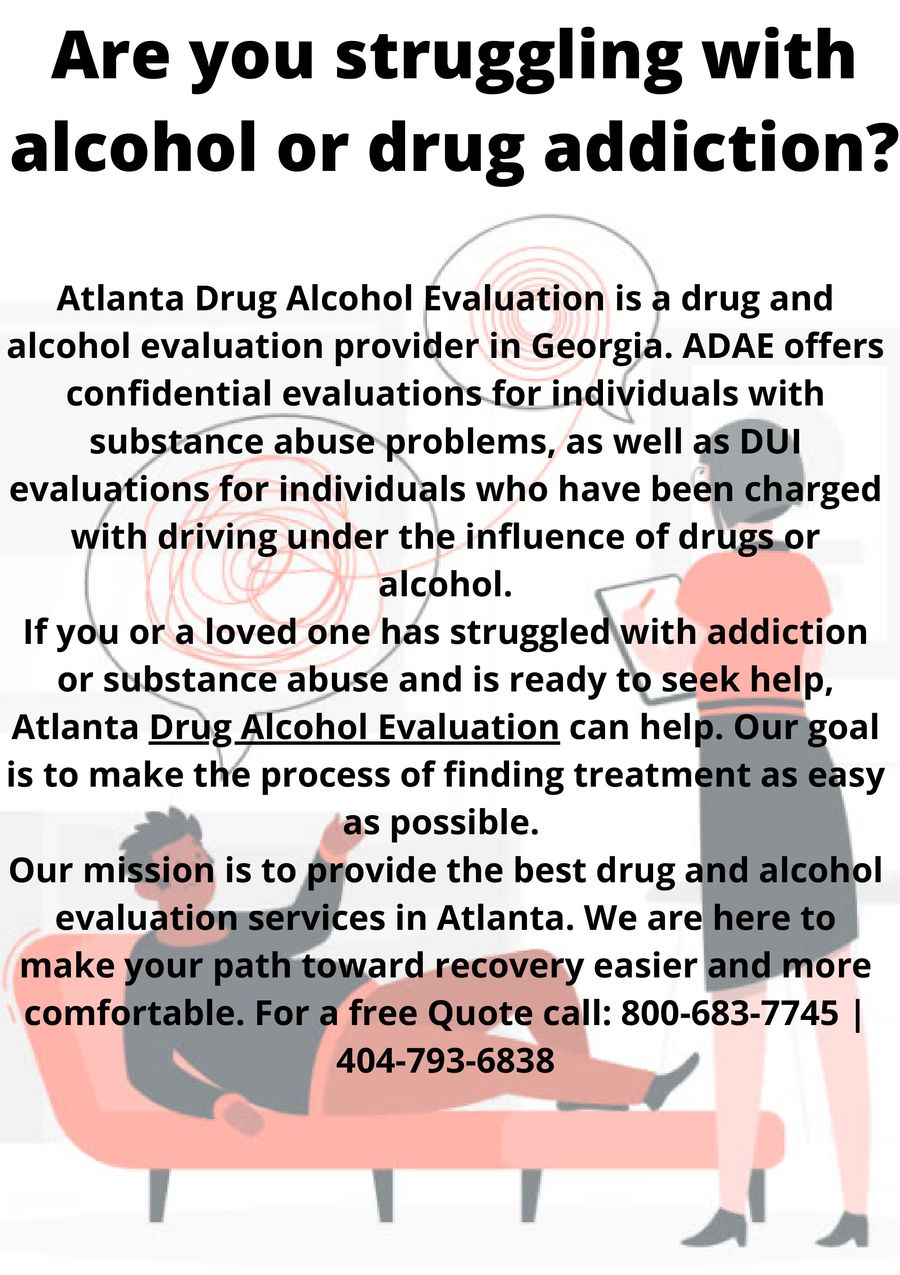 Marietta Alcohol and Drug Evaluation at by AACS Atlanta