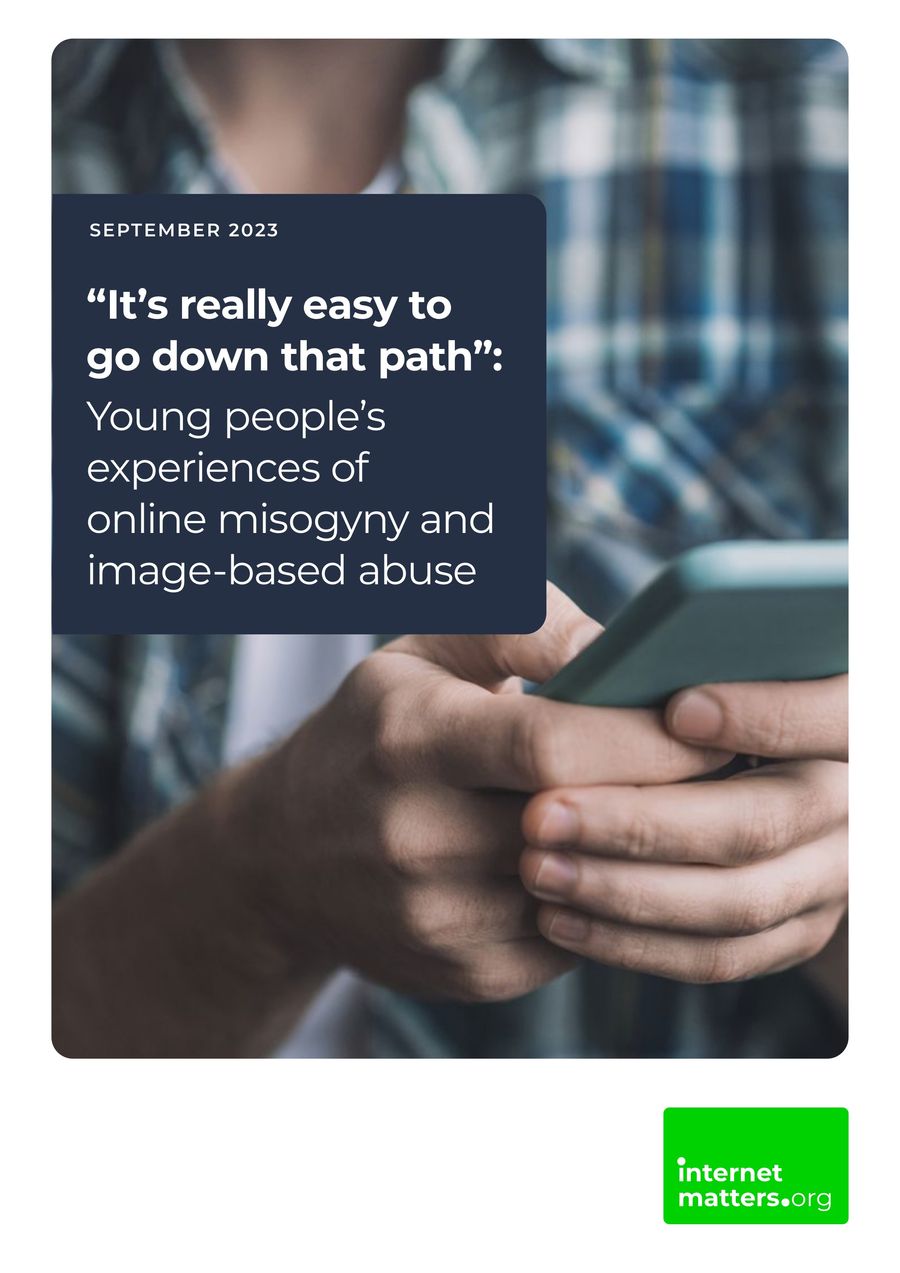 Online misogyny and image-based abuse research report 2023 by Internet ...
