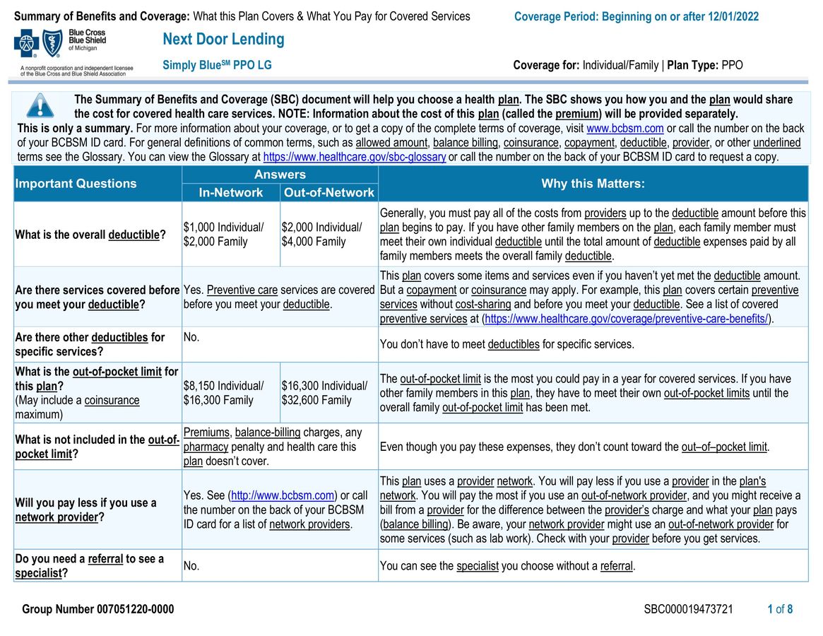 Simply Blue PPO 1000 SBC by Modi Benefits Flipsnack