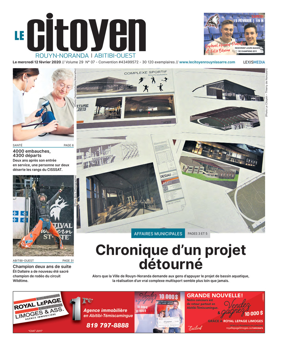 12 février 2020 Le Citoyen RouynNoranda / AbitibiOuest by Medialo