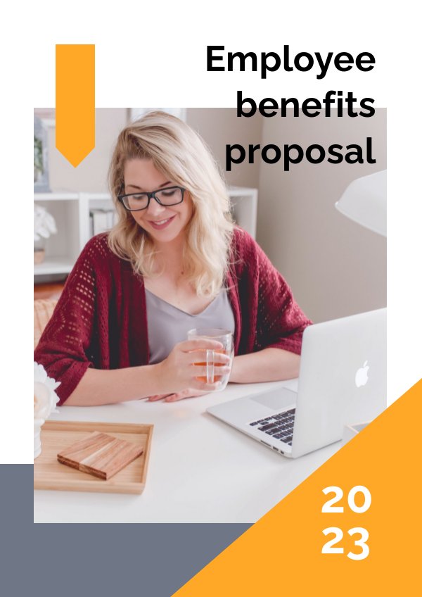 Modern Employee Benefits Proposal Template by Flipsnack templates ...