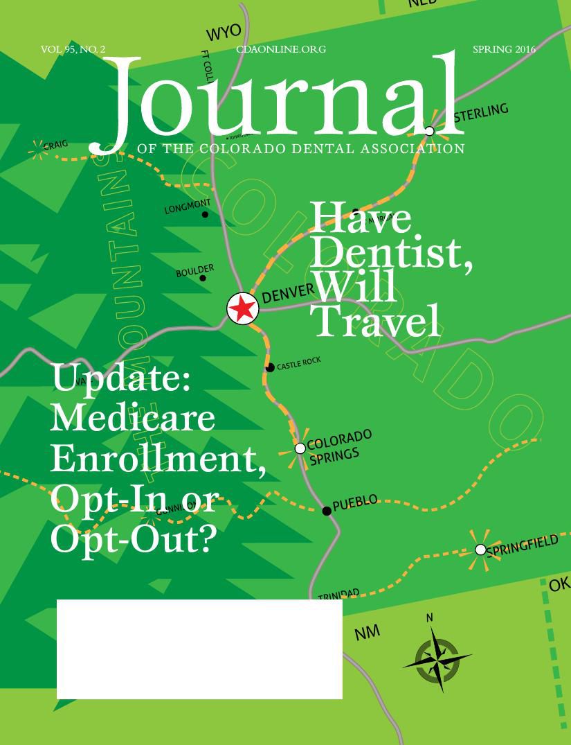 Spring 2016 Journal of the Colorado Dental Association by Colorado