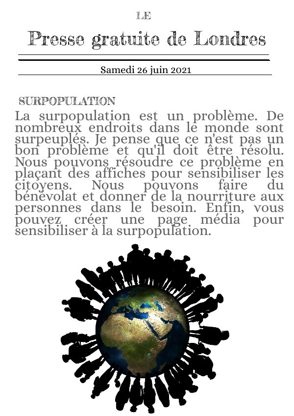 Surpopulation by Laurissa Egan - Flipsnack