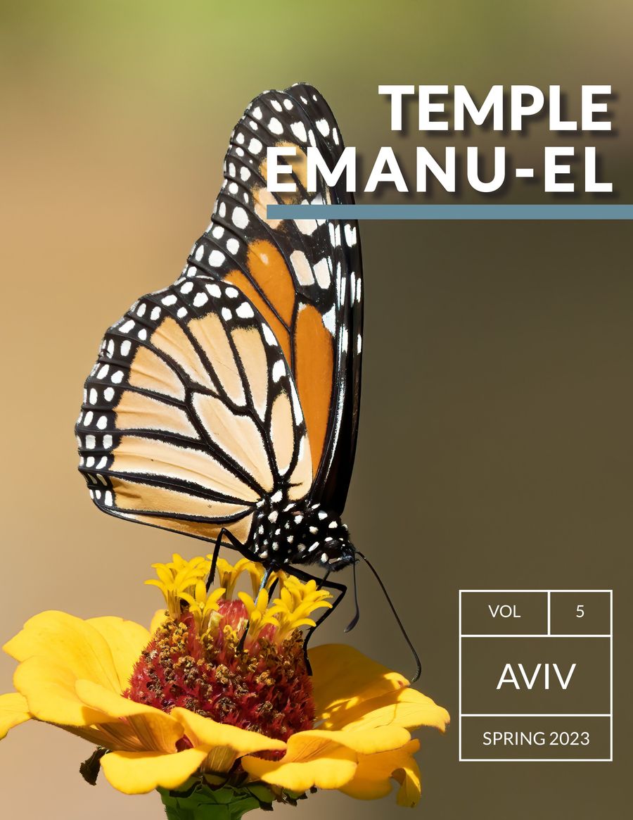 Temple Emanu-El Aviv Spring 2023 by Elizabeth A Hauser - Flipsnack