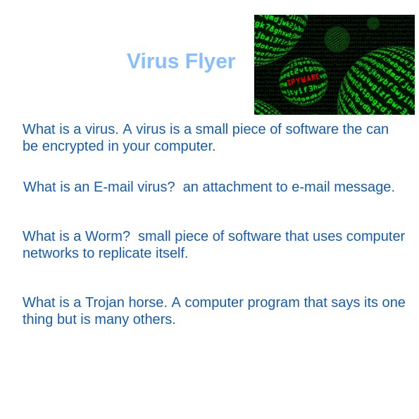 Virus Flyer by timthetatman - Flipsnack