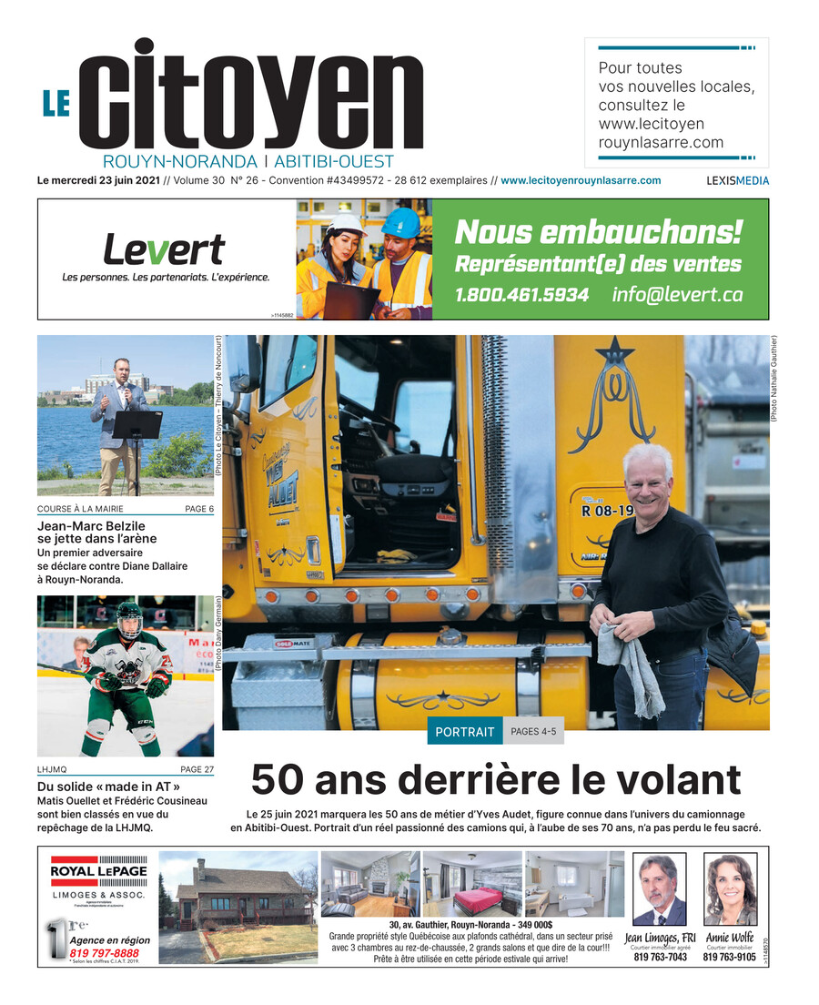 23 juin 2021 Le Citoyen RouynNoranda / AbitibiOuest by Medialo