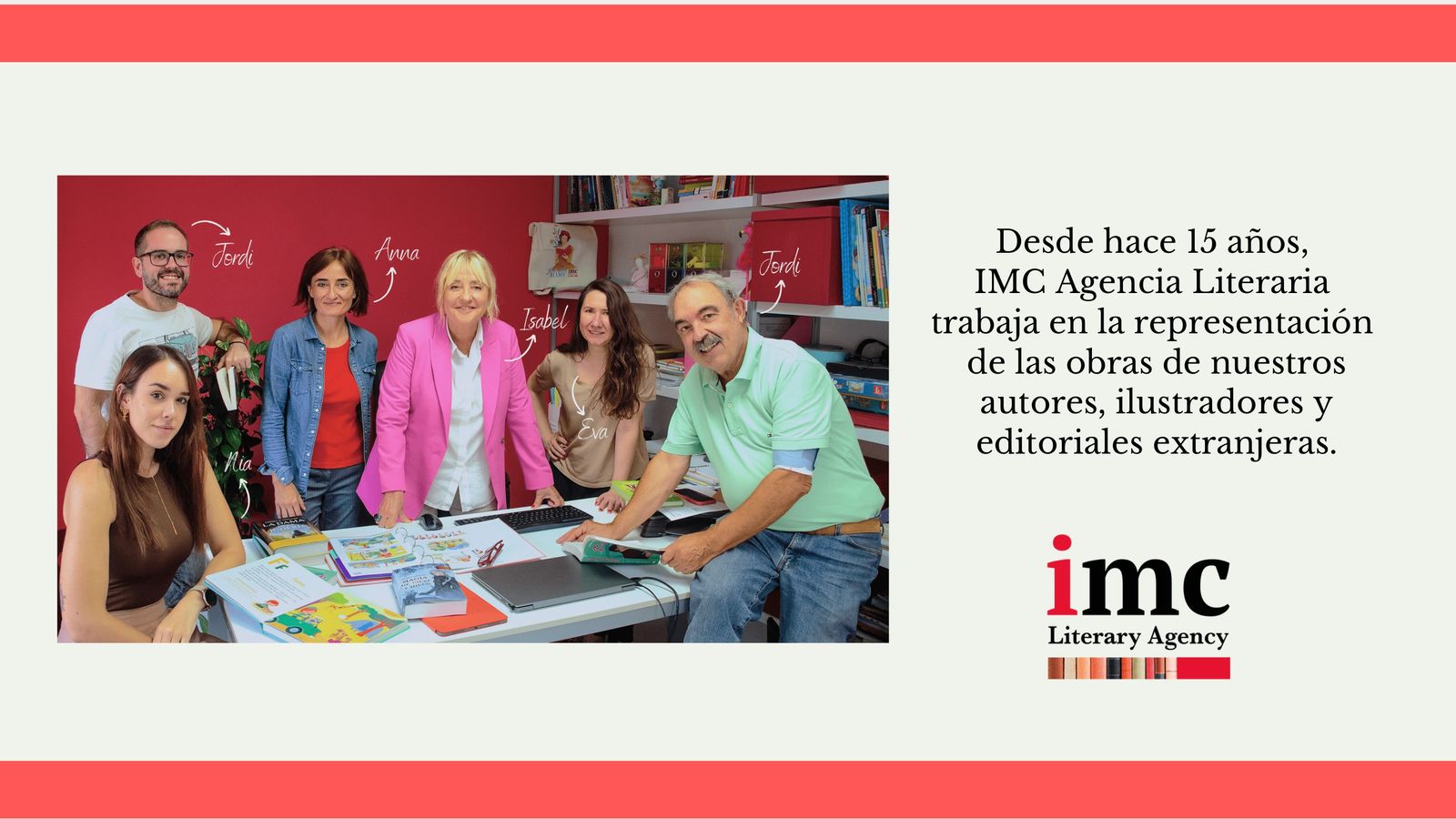 Copia De Desde Hace 15 Años Imc Agencia Literaria Ha Trabaj By Imc