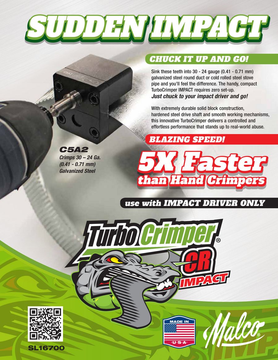 SL16700 C5A2 TurboCrimper Catalog Supplement by Malco Tools, Inc ...