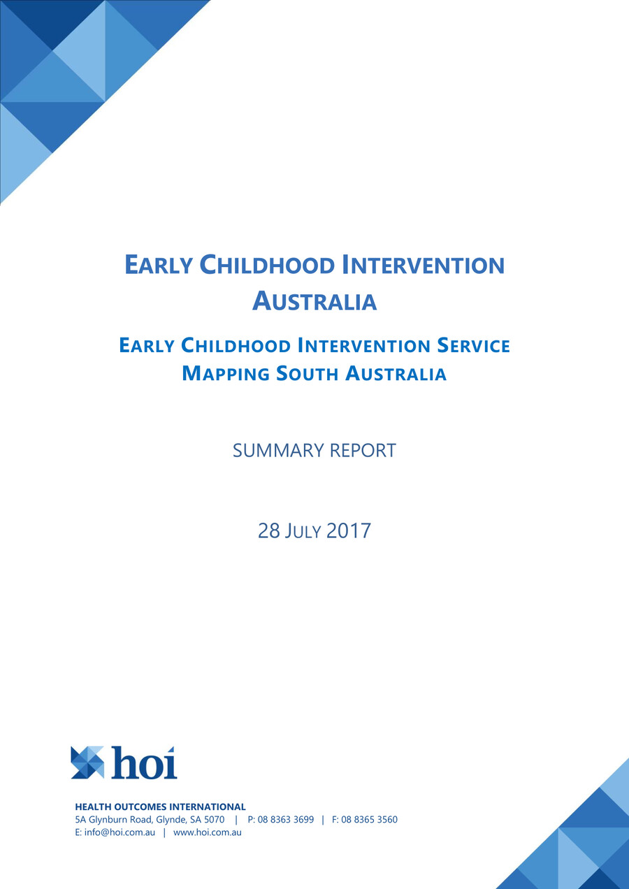 SA Mapping Summary Report 2017 by ECIA - Flipsnack