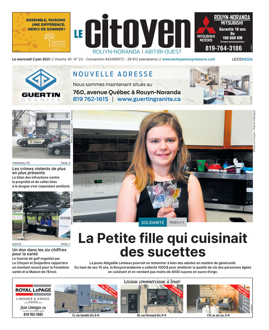 2 juin 2021 Le Citoyen RouynNoranda / AbitibiOuest by Medialo