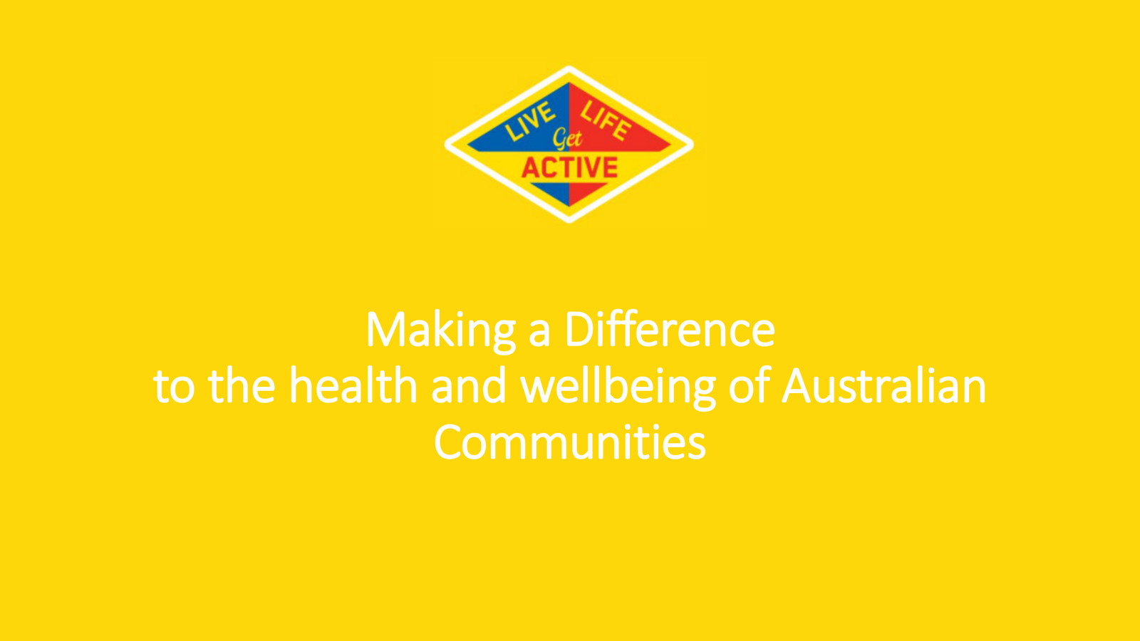 Live Life Get Active - HNECC PHN Grant Nov 2019 by Vicky Radcliffe ...