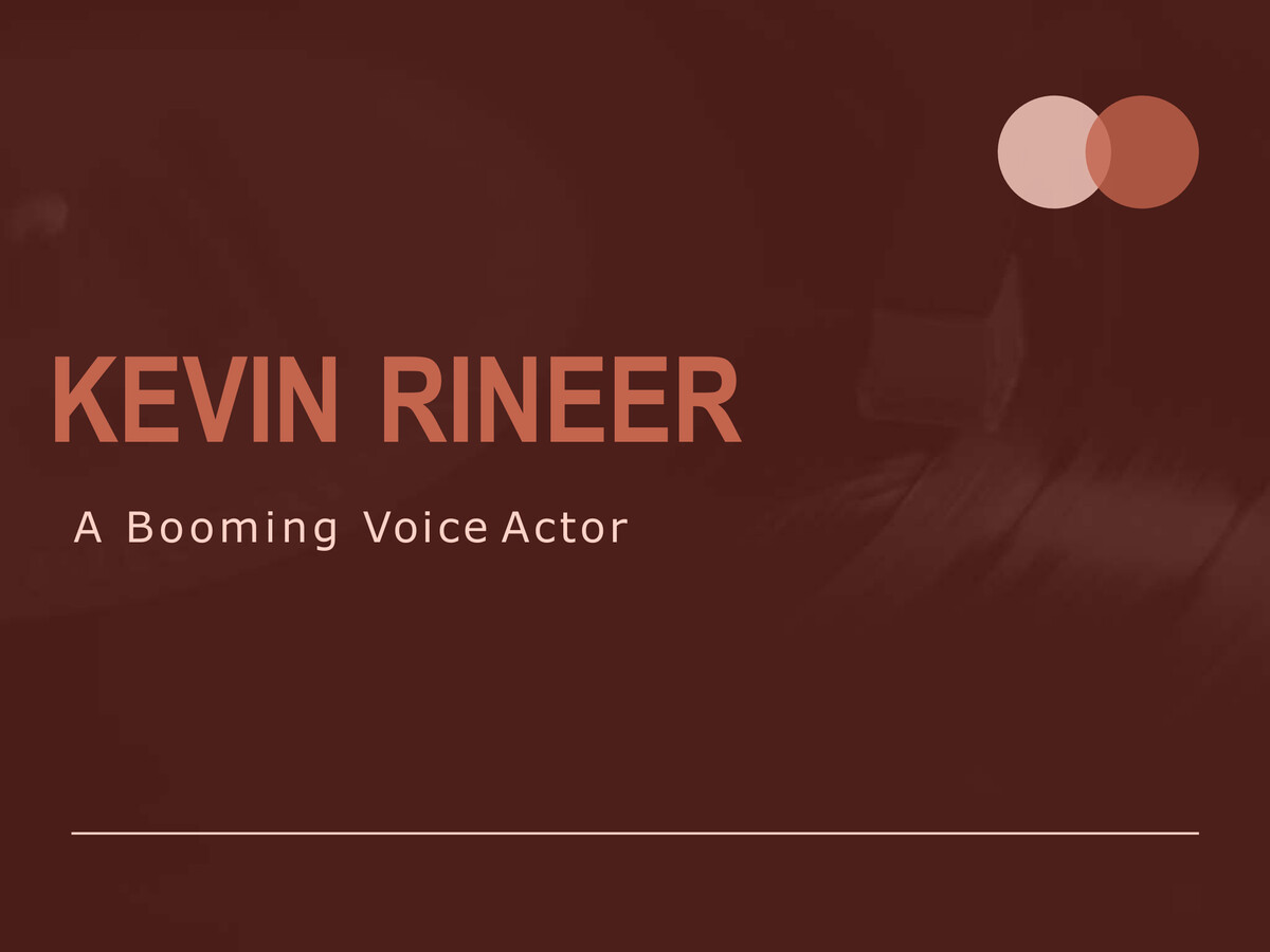 Kevin Rineer Audio book Narrator by Kevin Rineer - Flipsnack