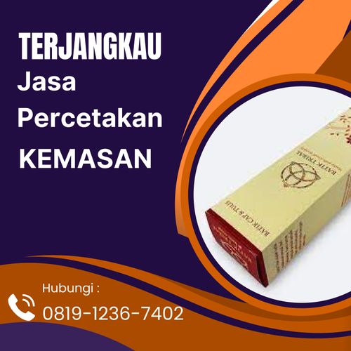 TERJANGKAU,0819-1236-7402,Jasa Percetakan Kemasan di Boyolali
