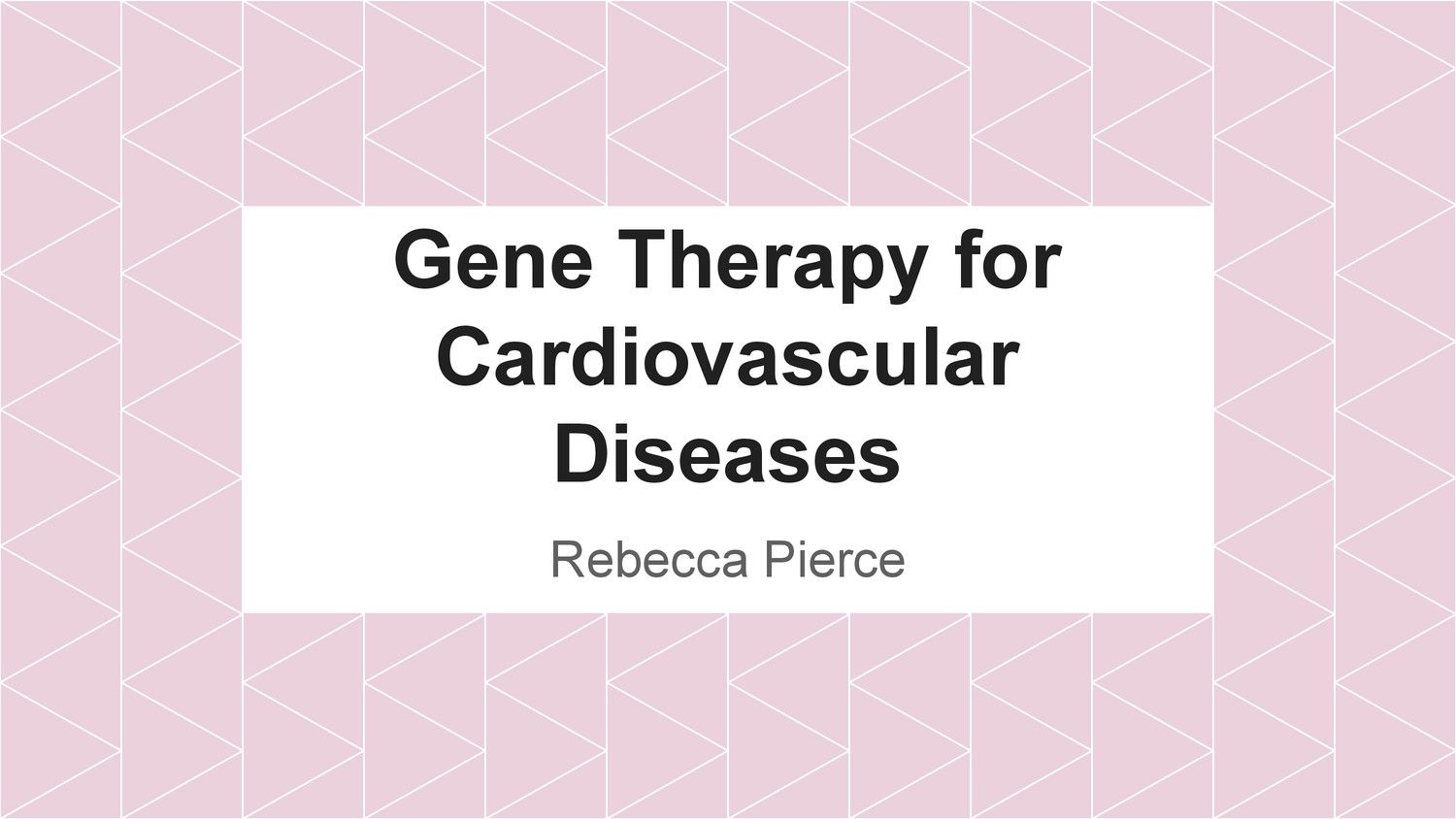 Gene Therapy for Cardiovascular Diseases by Rebecca Pierce - Flipsnack