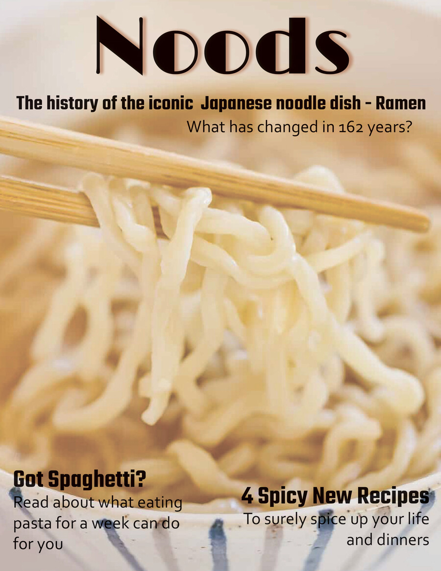 Noodle Magazine by StormOfPixels Flipsnack