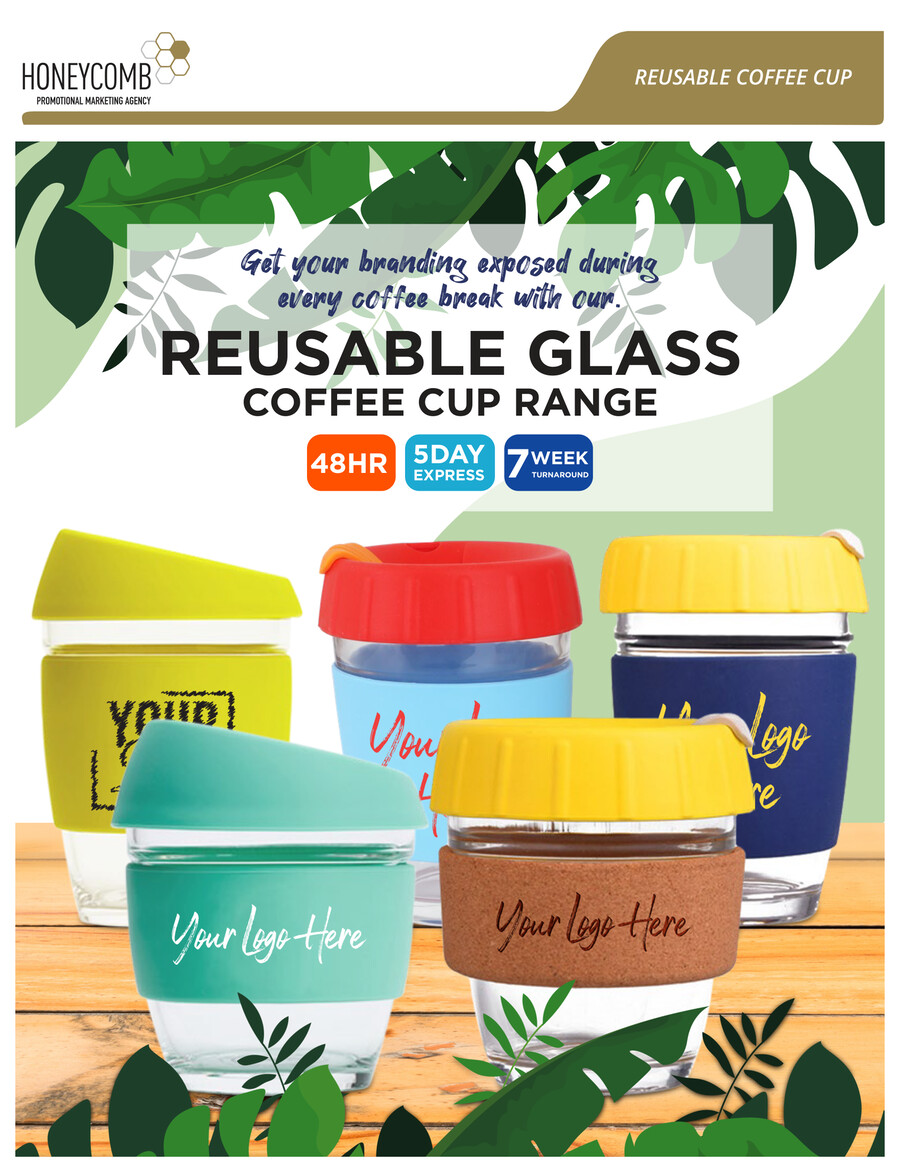 Reusable Glass Coffee CupCatalog by Flipsnack