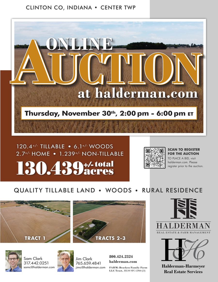 Bracken Auction Brochure Individual Pages by Halderman Real Estate