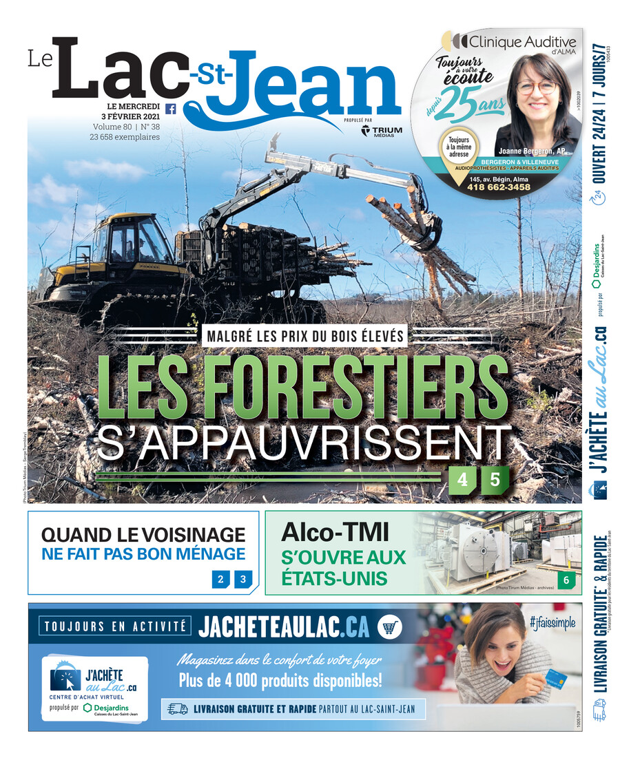 Journal Le Lac-St-Jean, 3 février 2021 by Trium Médias - Flipsnack