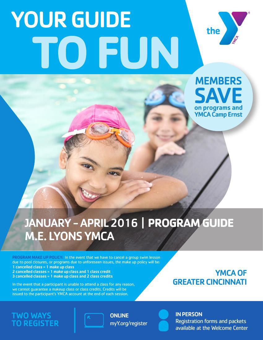 M.E. Lyons YMCA Winter 2016 Program Guide by YMCA of... - Flipsnack