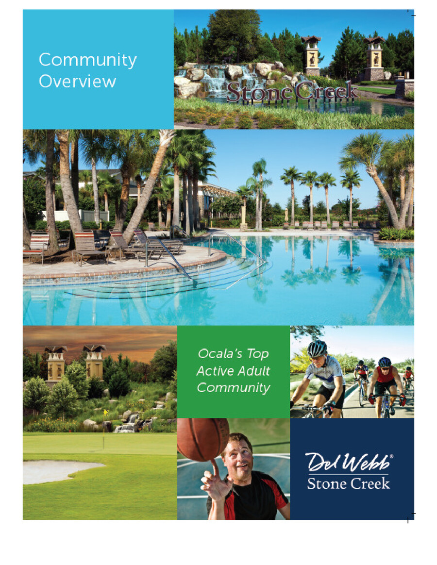 Del Webb Stone Creek Community Overview by Bruce Pelski - Flipsnack