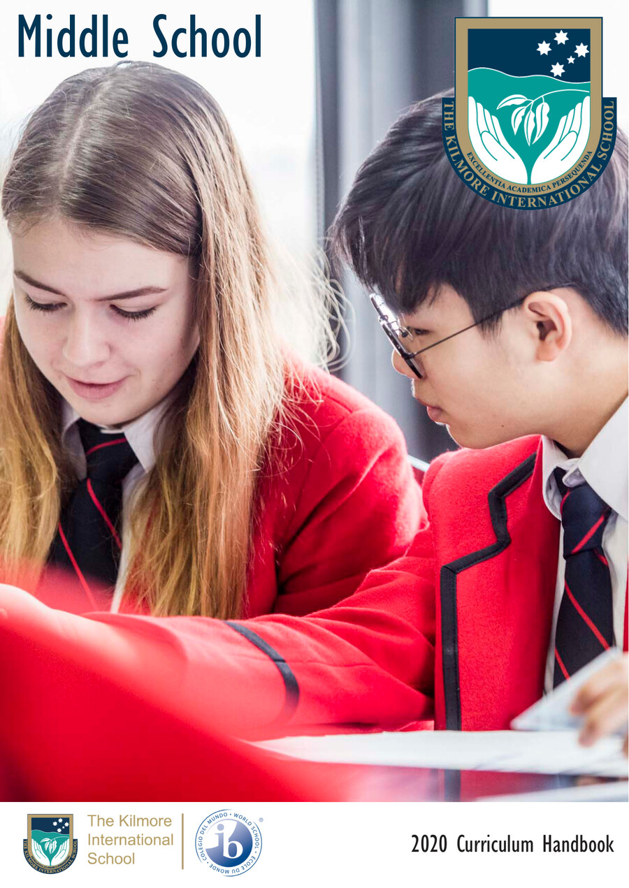 2020 Middle School Curriculum Handbook... - Flipsnack