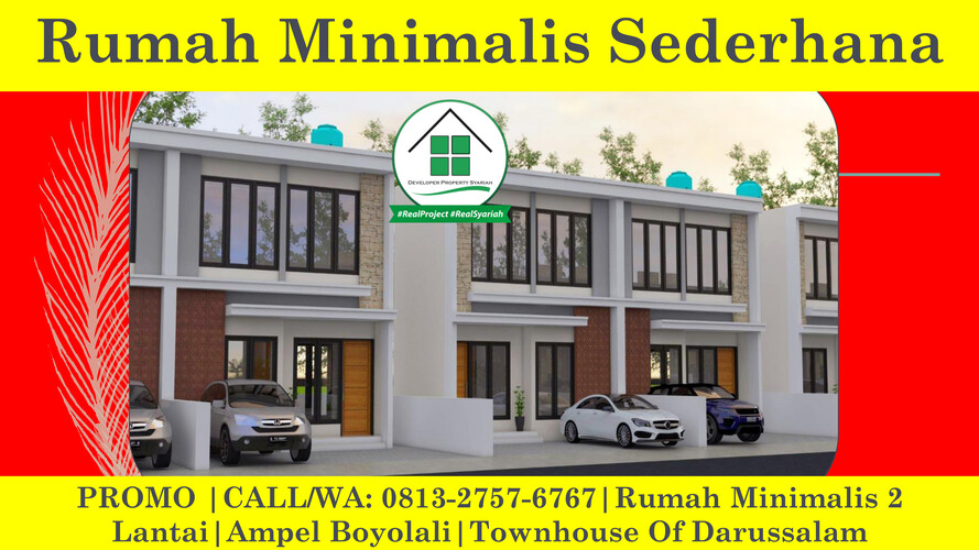 STRATEGIS, CALL/WA: 0813-2757-6767, Rumah Minimalis, Boyolali