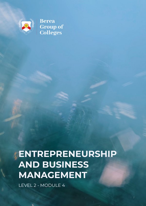 Entrepreneurship & Business Management Level 2 Module 4 by EPublishing