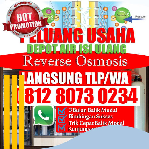 WA 0812 8073 0234 JASA PEMASANGAN AIR RO CARINGIN