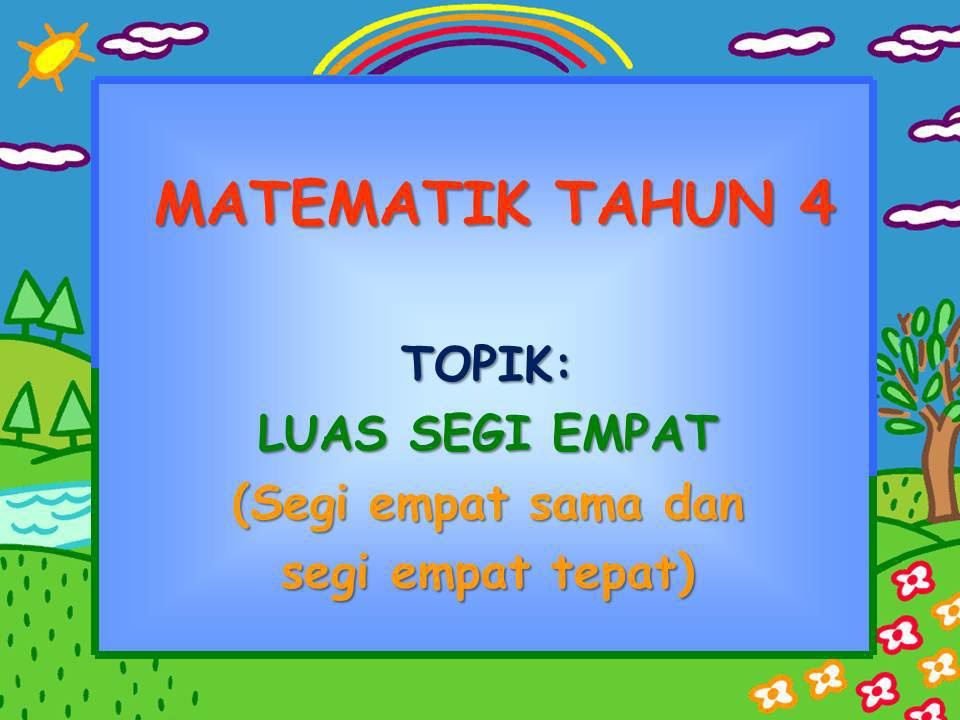 Matematik Tahun 4 By Skbandarbaharu Flipsnack