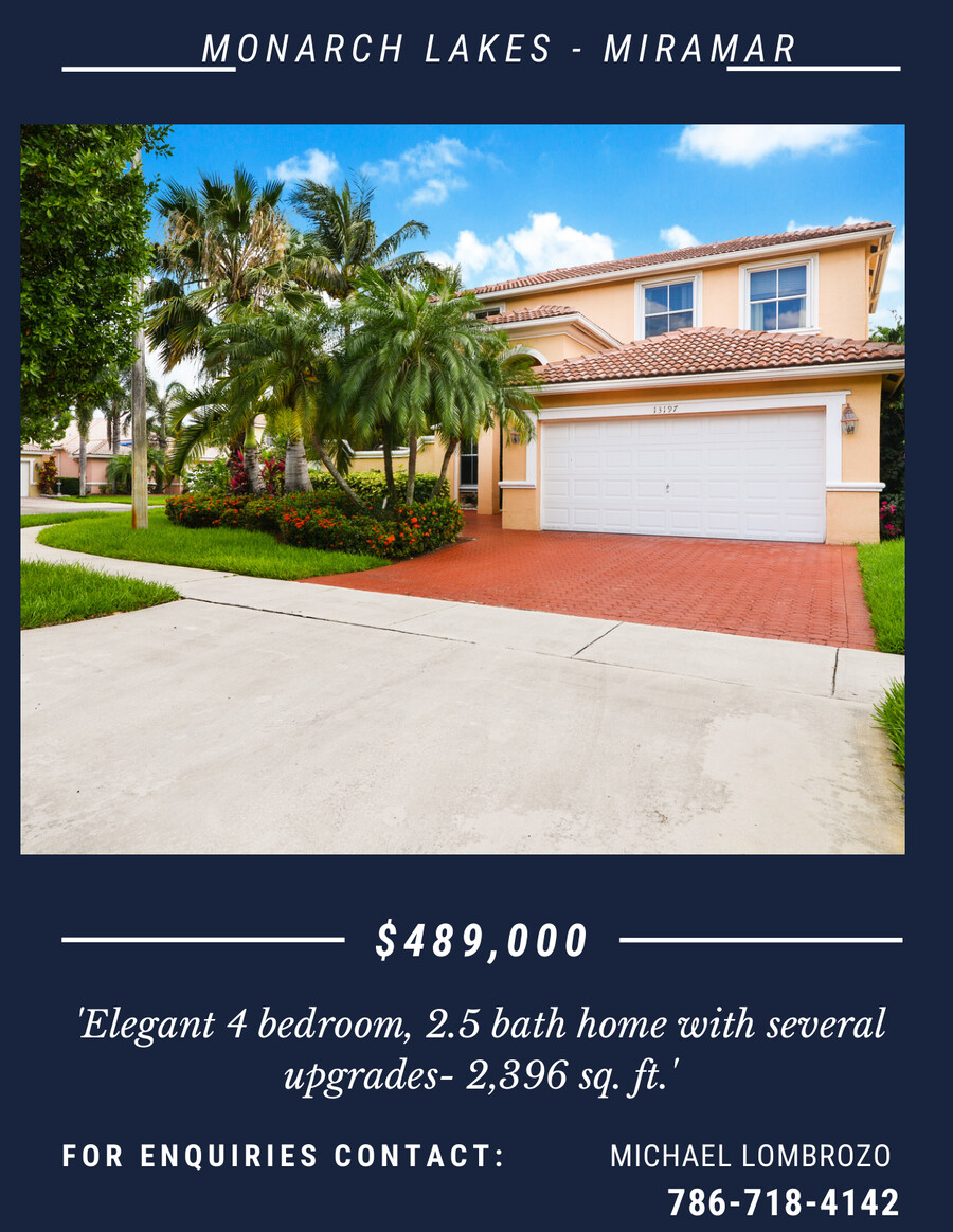 Home for Sale Miramar 489,000 by Michael Lombrozo Flipsnack