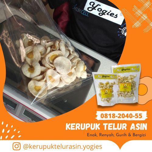 Distributor Kerupuk Telur Asin Yogies