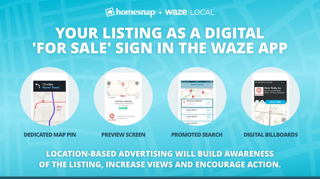 Waze Ad Slide For Agents by Homesnap - Flipsnack