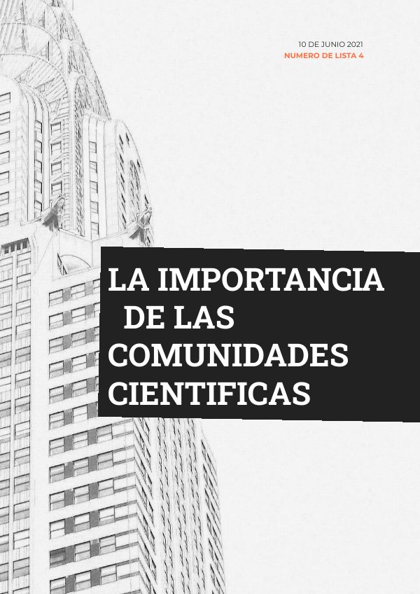 “LA IMPORTANCIA DE LAS COMUNIDADES CIENTÍFICAS, SALUD Y LA ESPE by 3C