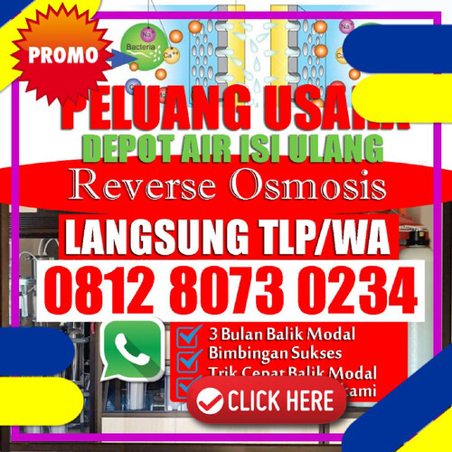 WA 0812 8073 0234 JASA PEMASANGAN AIR RO KOTA BOGOR