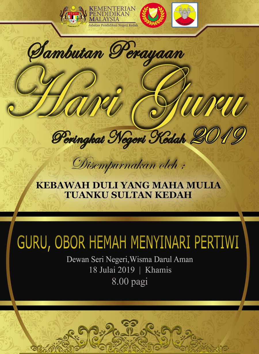 Buku Program Perayaan Hari Guru Kedah 2019 by syahir ...