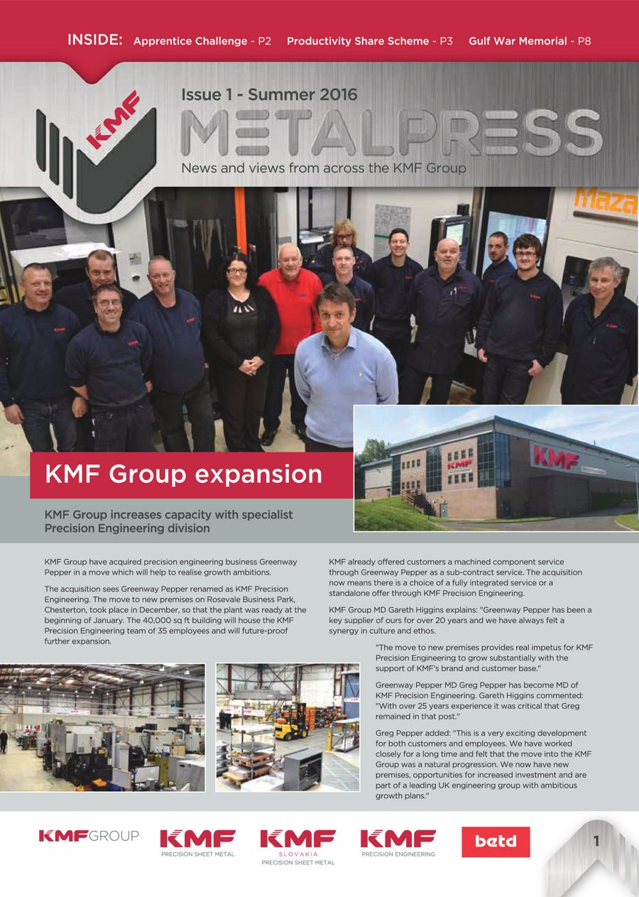 KMF Metal Press Issue 1 by KMF Group - Flipsnack