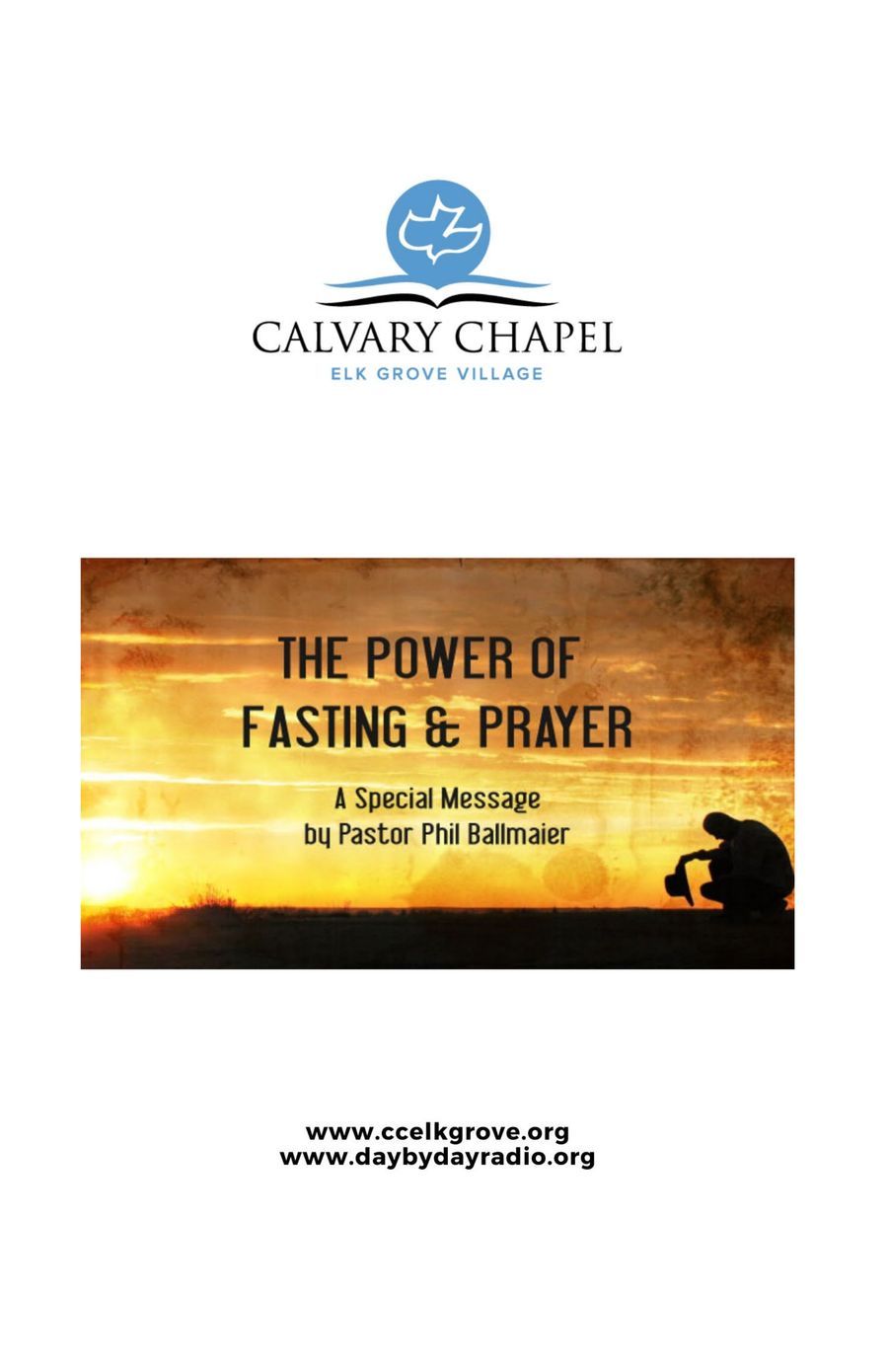 2022The Power of Fasting and Prayer (92522)new NOTES by Calvary
