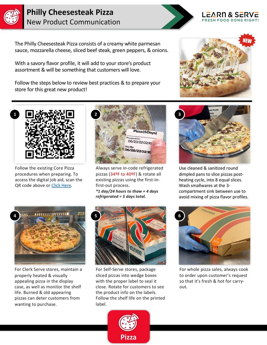Philly Cheesesteak Pizza by Learn & Serve - Flipsnack