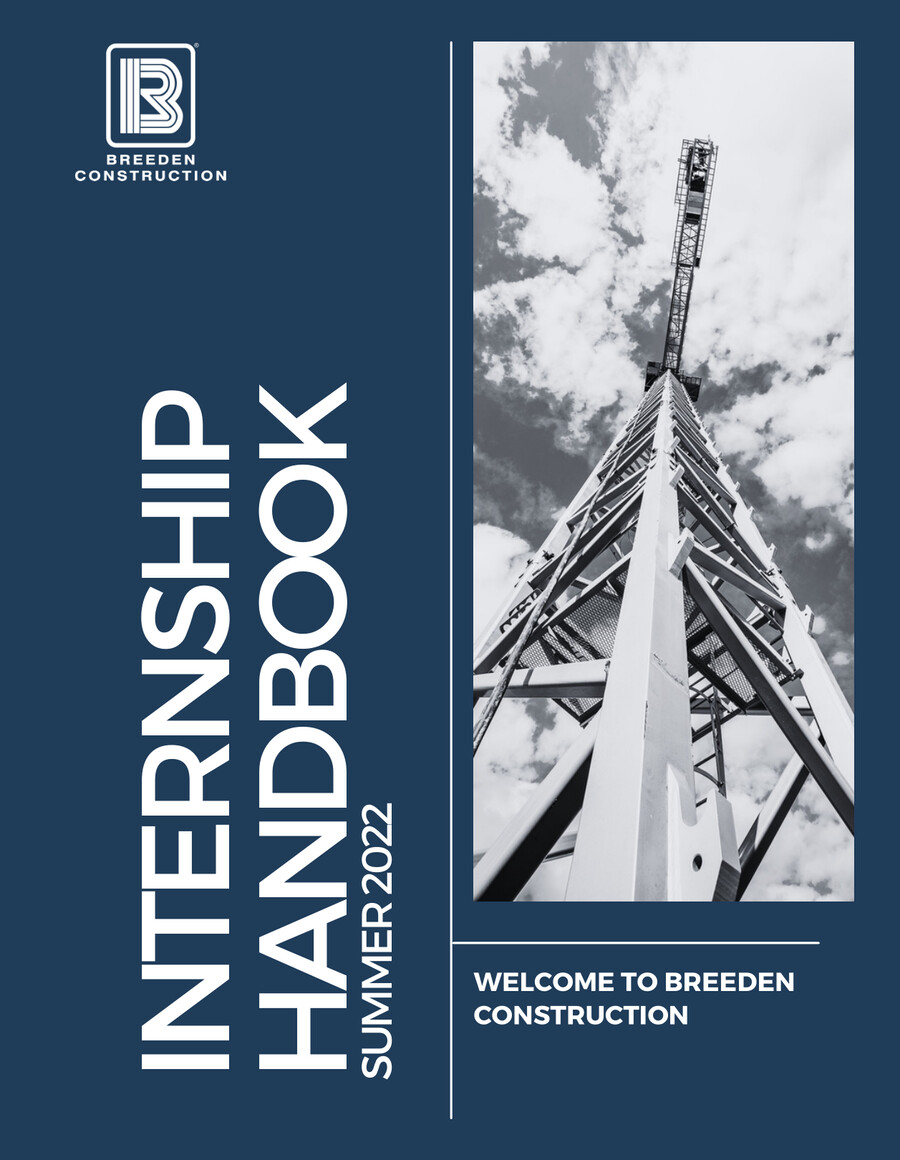 Internship Handbook Preview by The Breeden Company
