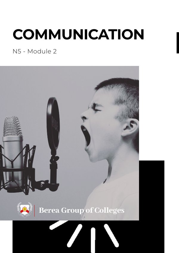 Communication N5 Module 2 by EPublishing