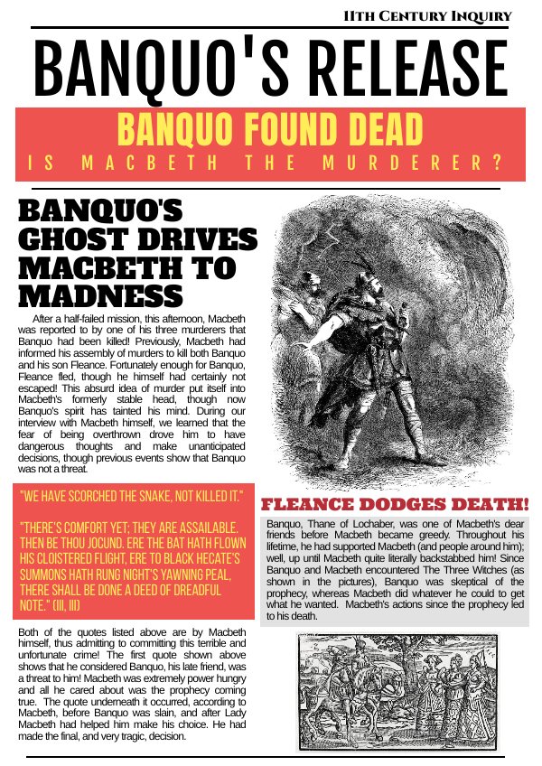 Macbeth Project Sabrina Glover by Sabrina Glover Flipsnack