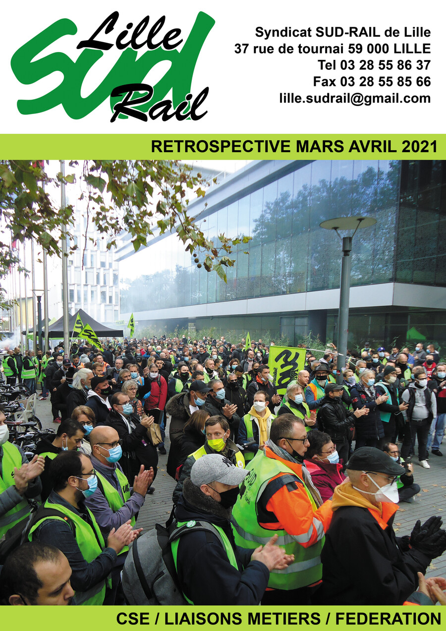 SUD-RAIL / Retrospective Mars-avril 2021 by - Flipsnack